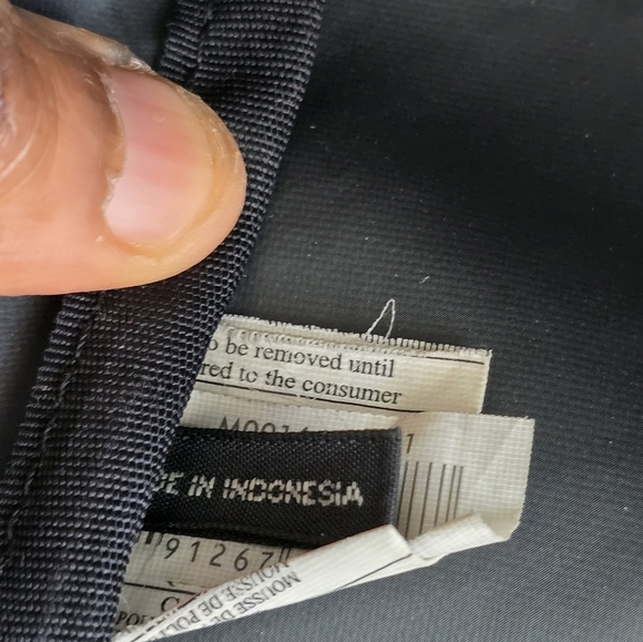$2000 MARC JACOBS Backpack Rucksack Black White Women Large Nylon Authentic - Picture 13 of 16